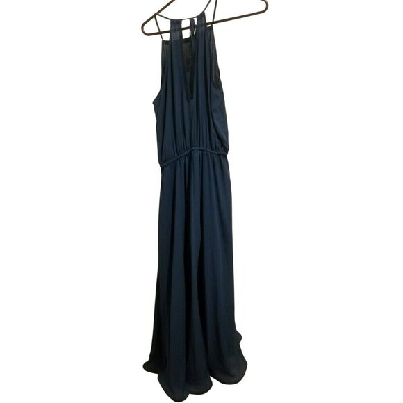 Lulus Teal Sleeveless Maxi Dress S Flowy Elegant Event Wedding‎ Prom Casual - Picture 2 of 11